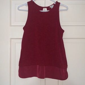 J.Crew faux layered tank